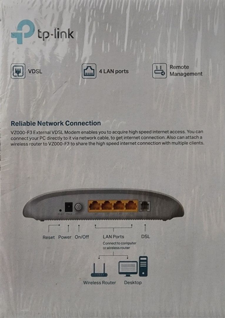 Tp-Link Modem, Computers & Tech, Parts & Accessories, Networking on ...