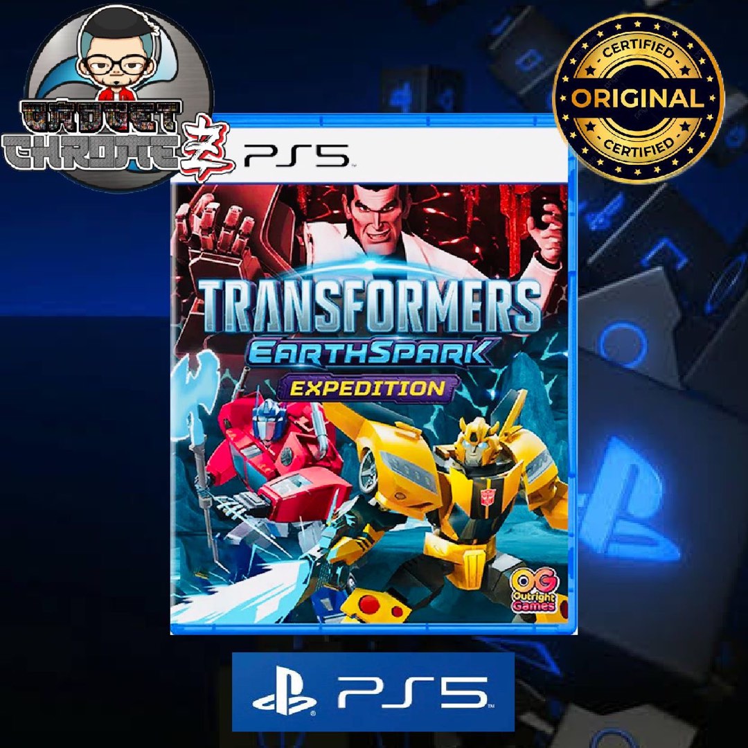 Transformers Earthspark Expedition PS5 Game BRANDNEW, Video Gaming
