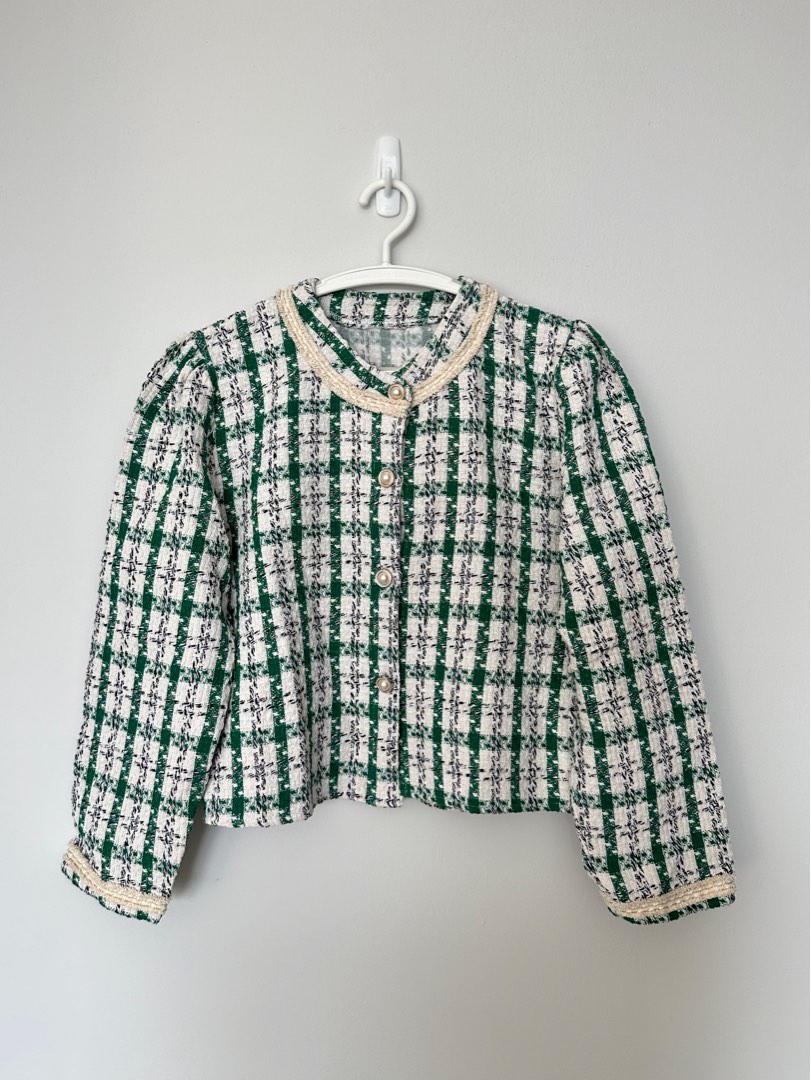 Tweed Blazer / Tweed Outer / Tweed Top / PO BKK / Blazer Bangkok ...