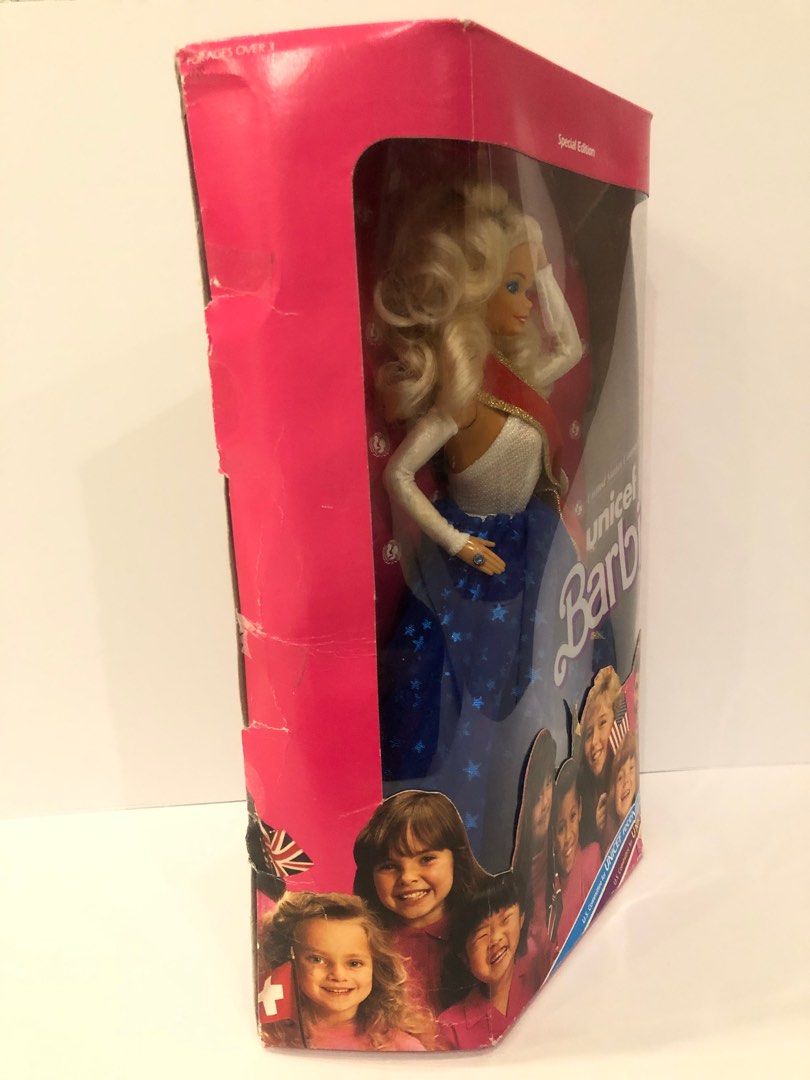 Unicef Barbie 1989 Specially Priced Doll Pls Read Details