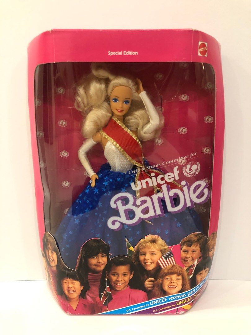 Unicef Barbie 1989 Specially Priced Doll Pls Read Details