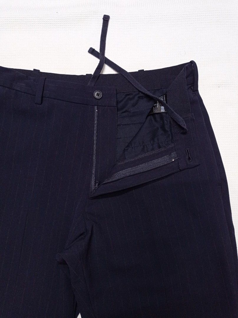 MEN'S SMART ANKLE PANTS STRIPED