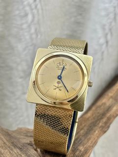 VTG ZENITH GOLD FILLED MECHANICAL WATCH 40 MICRONS LADIES SWISS 17 JEWELS