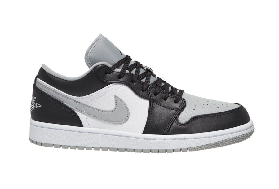 US 10 Air Jordan 1 Low Shadow Black Smoke Grey Men s Fashion