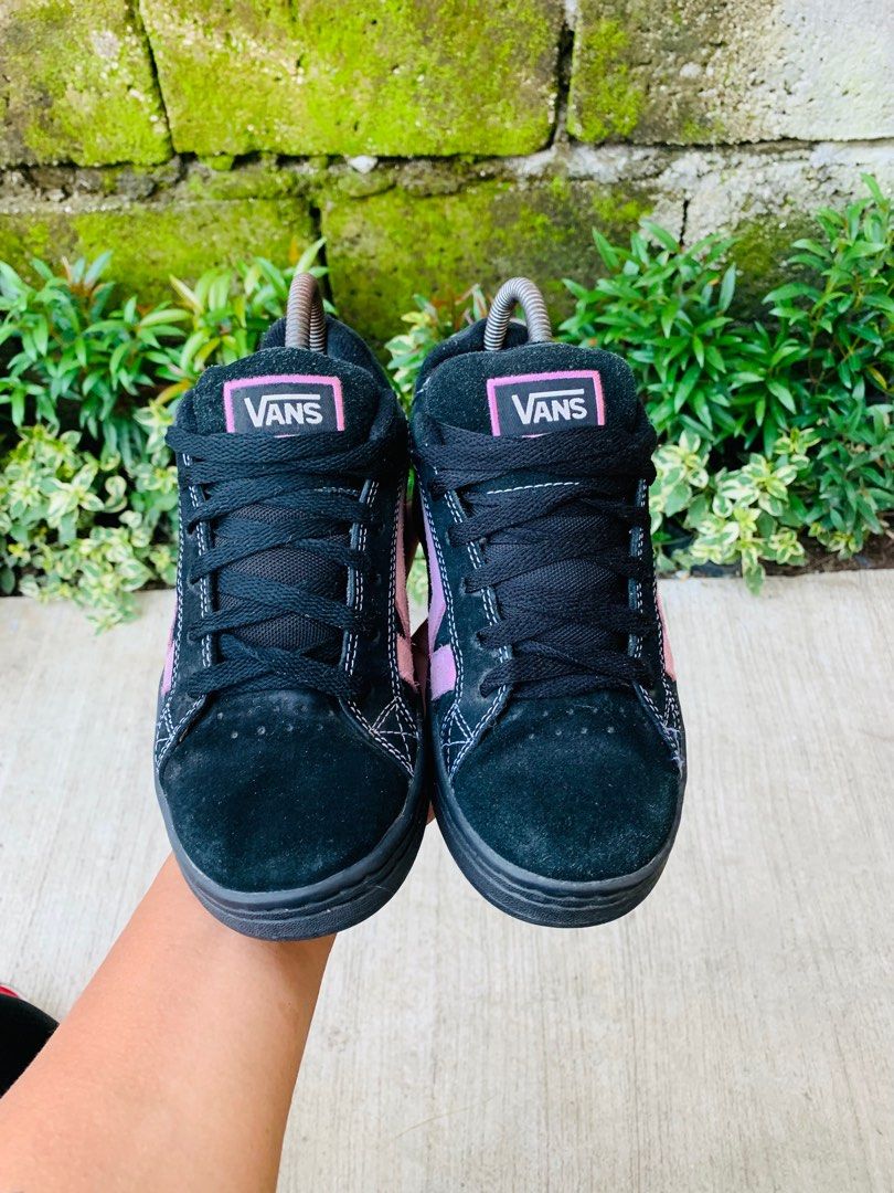Womens pink vans outlet size 6