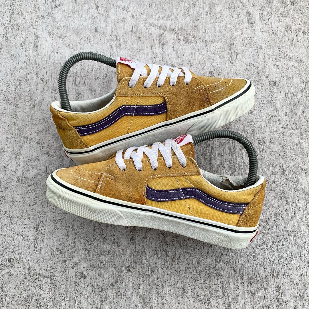 Vans sk8 new arrivals low gold