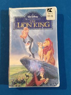 VHS Masterpiece The Lion King