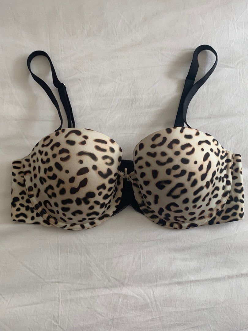 Victoria Secret 36C leopard 9.510, Women's Fashion, New Undergarments &  Loungewear on Carousell