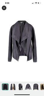 Vince waterfall leather  jacket