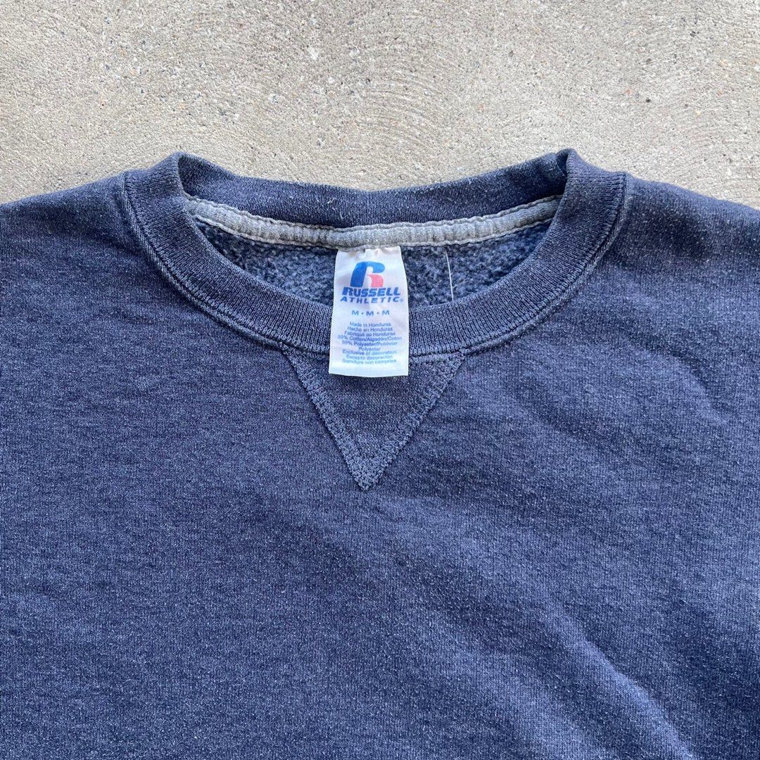 Marine blue sweater on sale