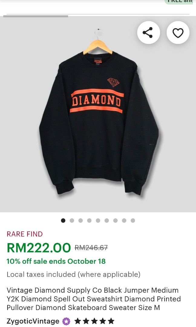 Diamond supply store sweatshirt sale