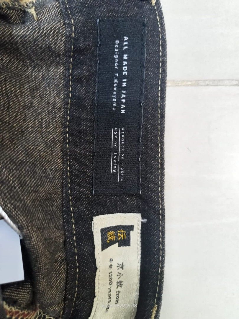 UCC - オリーブ　桑田佳祐×UCC BLACK JEANS Vintage Keisuke Kuwata X Ucc Black Denim, Fesyen Pria