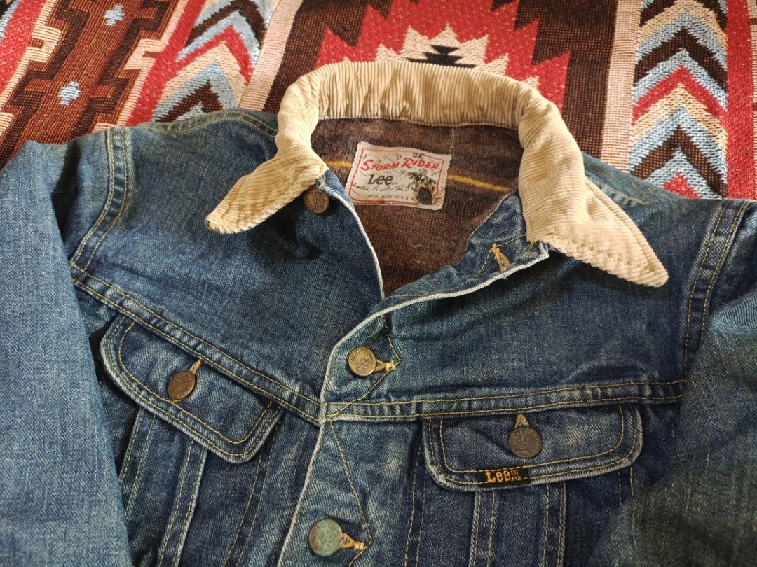 Vintage lee storm rider jacket top