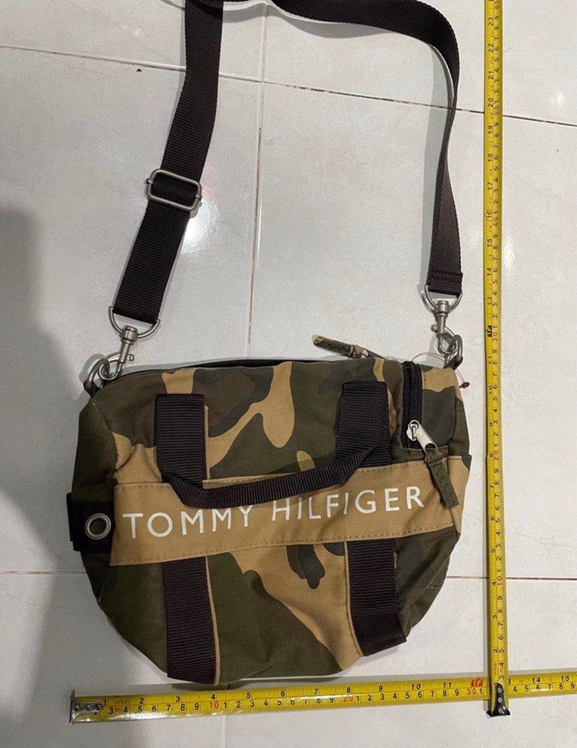 Tommy hilfiger camo crossbody cheap