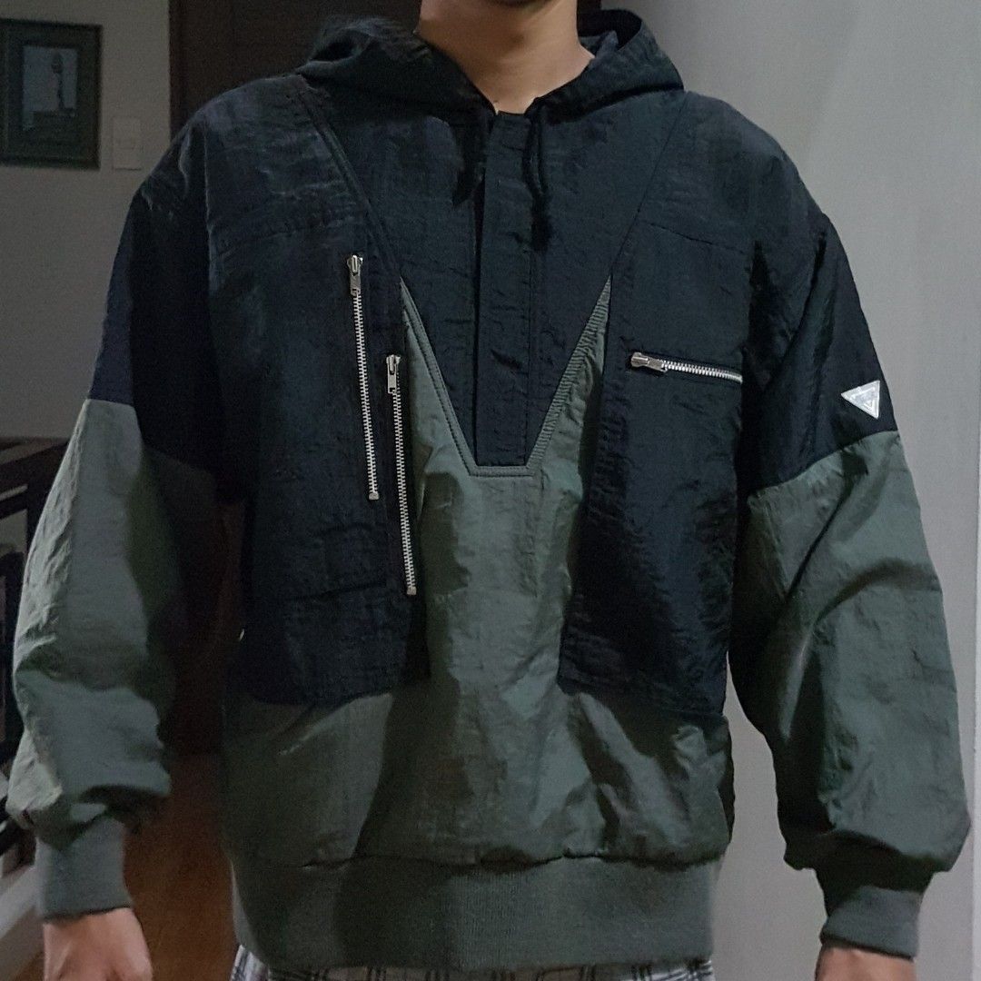 Vintage YMCA utility windbreaker jacket, Men's Fashion, Coats, Jackets