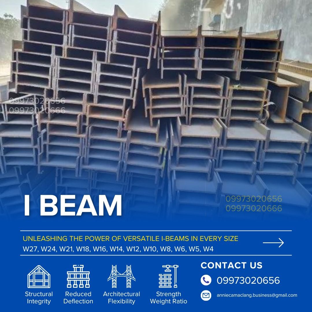 Wide Flange Structural Beam Load Bearing Building Framework