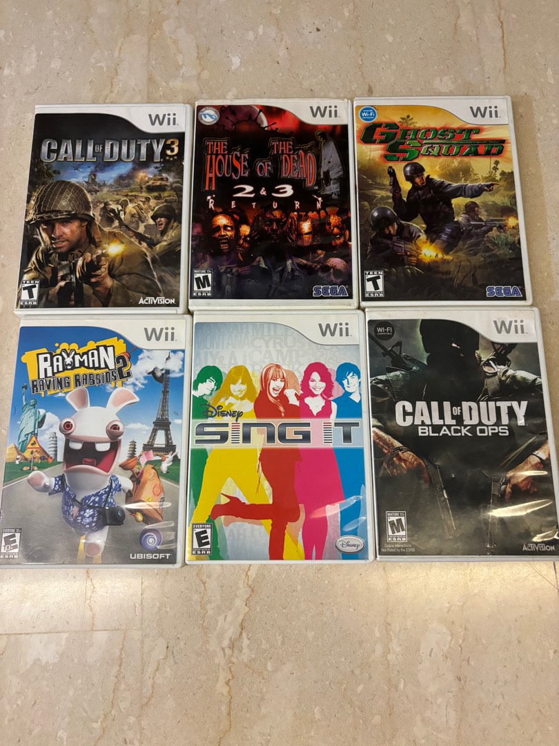 Second hand wii games for sale best sale