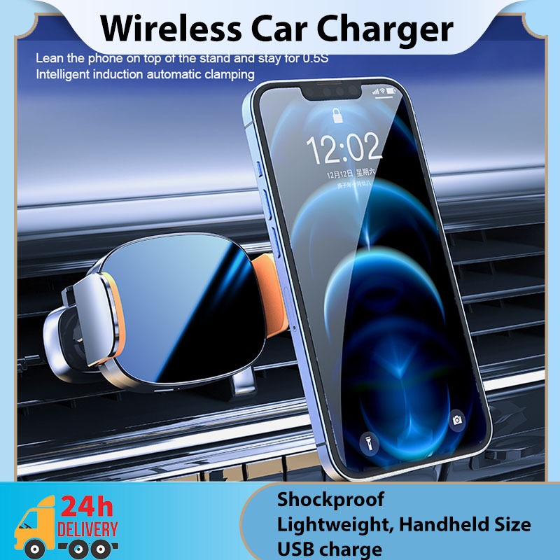 Wireless Car Mount Aircon Vent / Dashboard Windscreen Suction Base ...