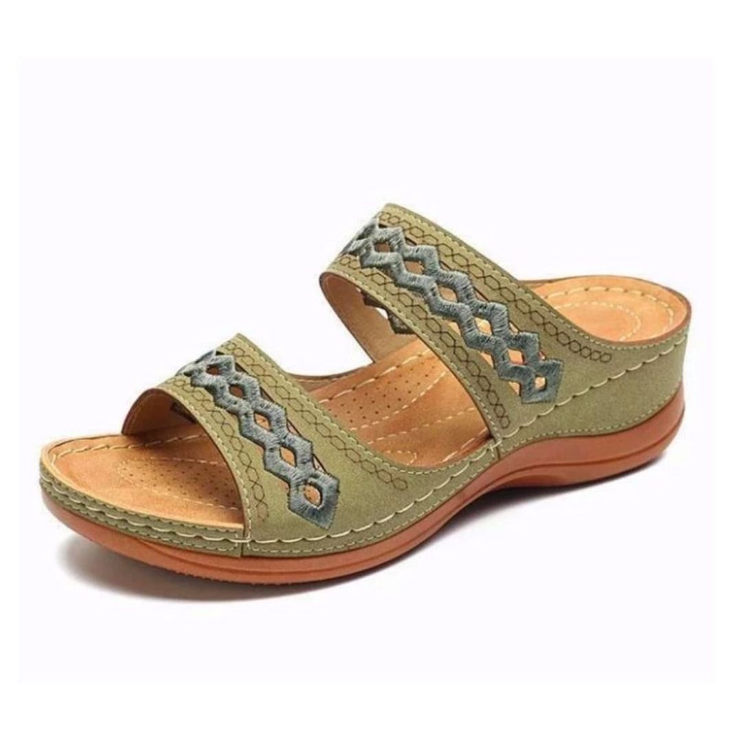 Lostisy clearance wedge sandals