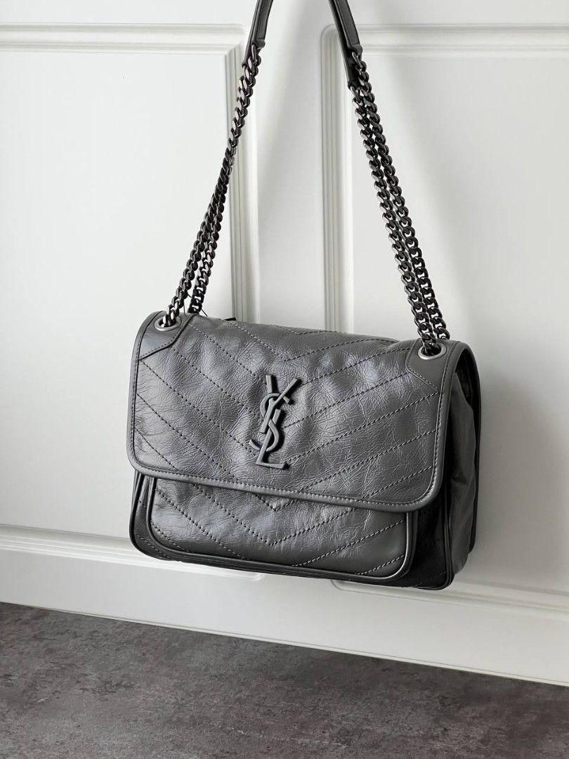 SALE SALE YSL Niki Medium Grey Barang Mewah Tas Dompet di Carousell