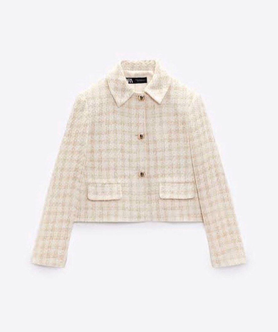Chanel inspired hotsell jacket zara