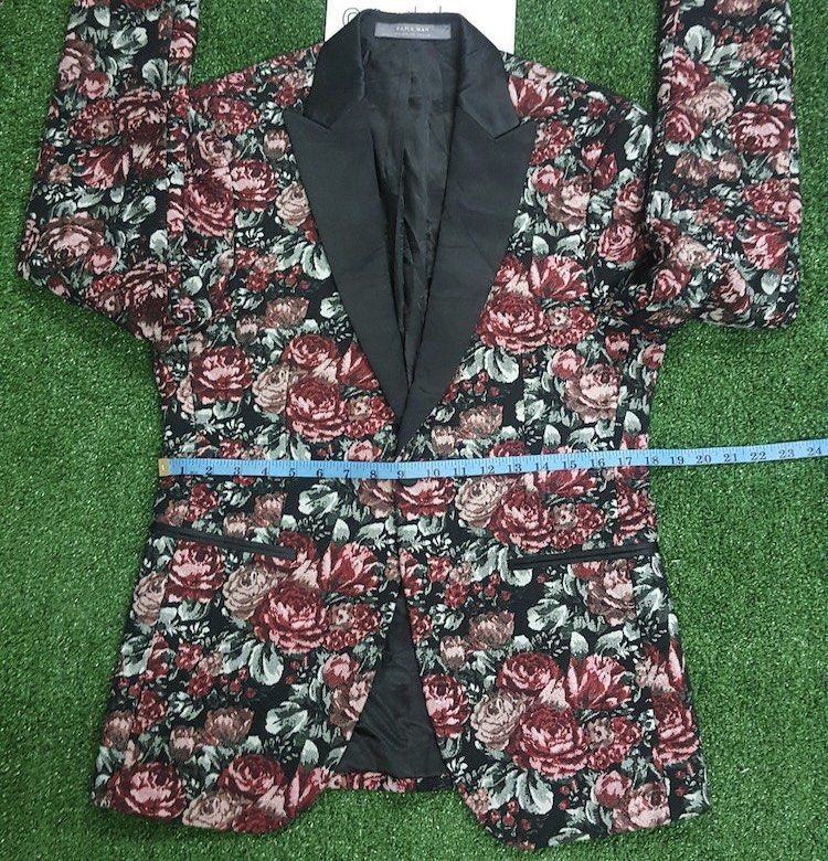 Mens floral blazer zara 2025