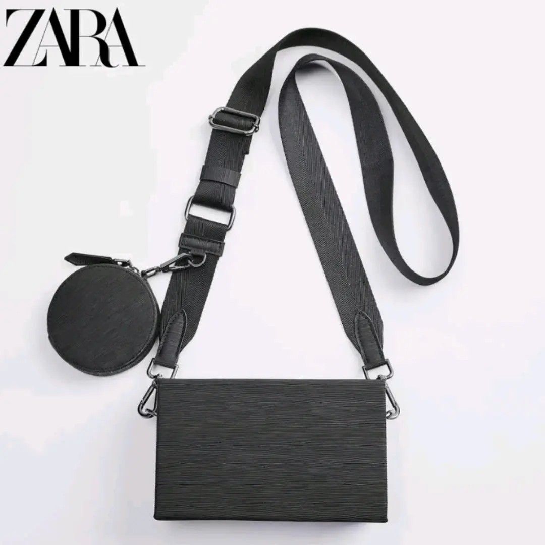 ZARA RIGID MINI DUO CROSSBODY BAG (Category: Cross-body Bags) located in Manila. Submitted by spectrefinds (Listing ID 1260355454, Image 2). Description: WTS! Zara Rigid Mini Duo Crossbody Bag Brand New Condition 2000 PHP (Below SRP 2595) Free Deliver Around Ubelt Dm to purchase.