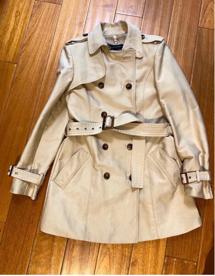 Burberry vintage coat best sale zara