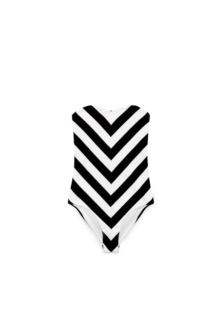 Zara x Barbie Striped Swimsuit Bikini Swimwear Women s Fashion