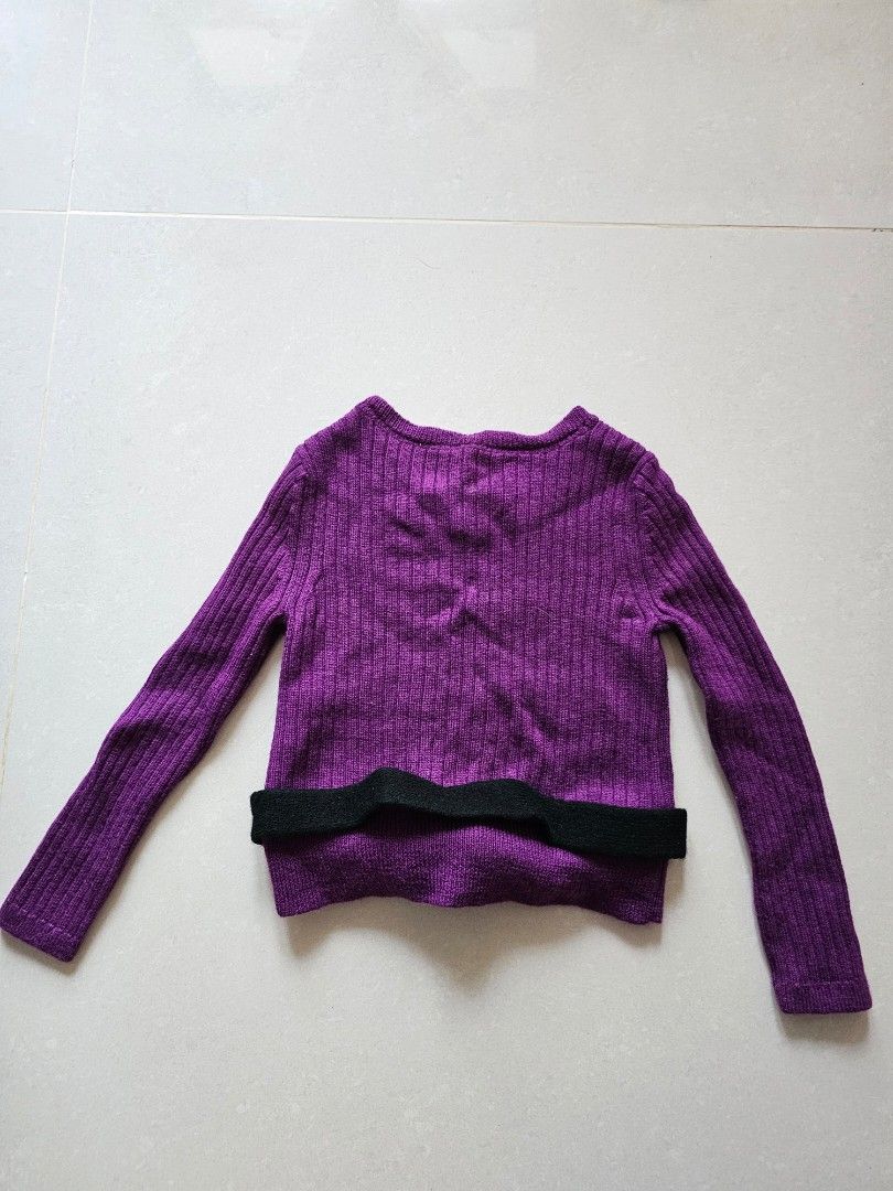 Burberry sweater kids store purple