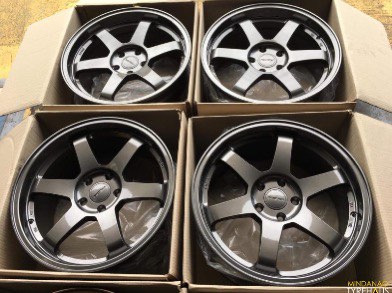 18” Rota IKF2 Gunmetallic 5Holes pcd 100 fit Subaru/Altis/Veloz/New ...