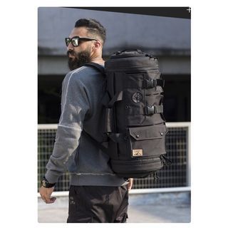 2-in-1 Oxford Duffel Backpack Travel Bag 43-Liters