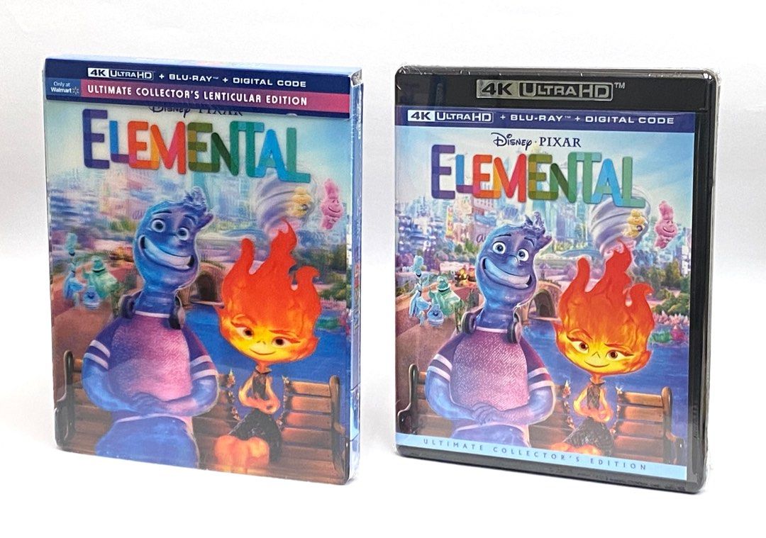 🚫(HOLD) 4K藍光Blu-ray《Elemental 元素大都會》, 家庭電器, 電視