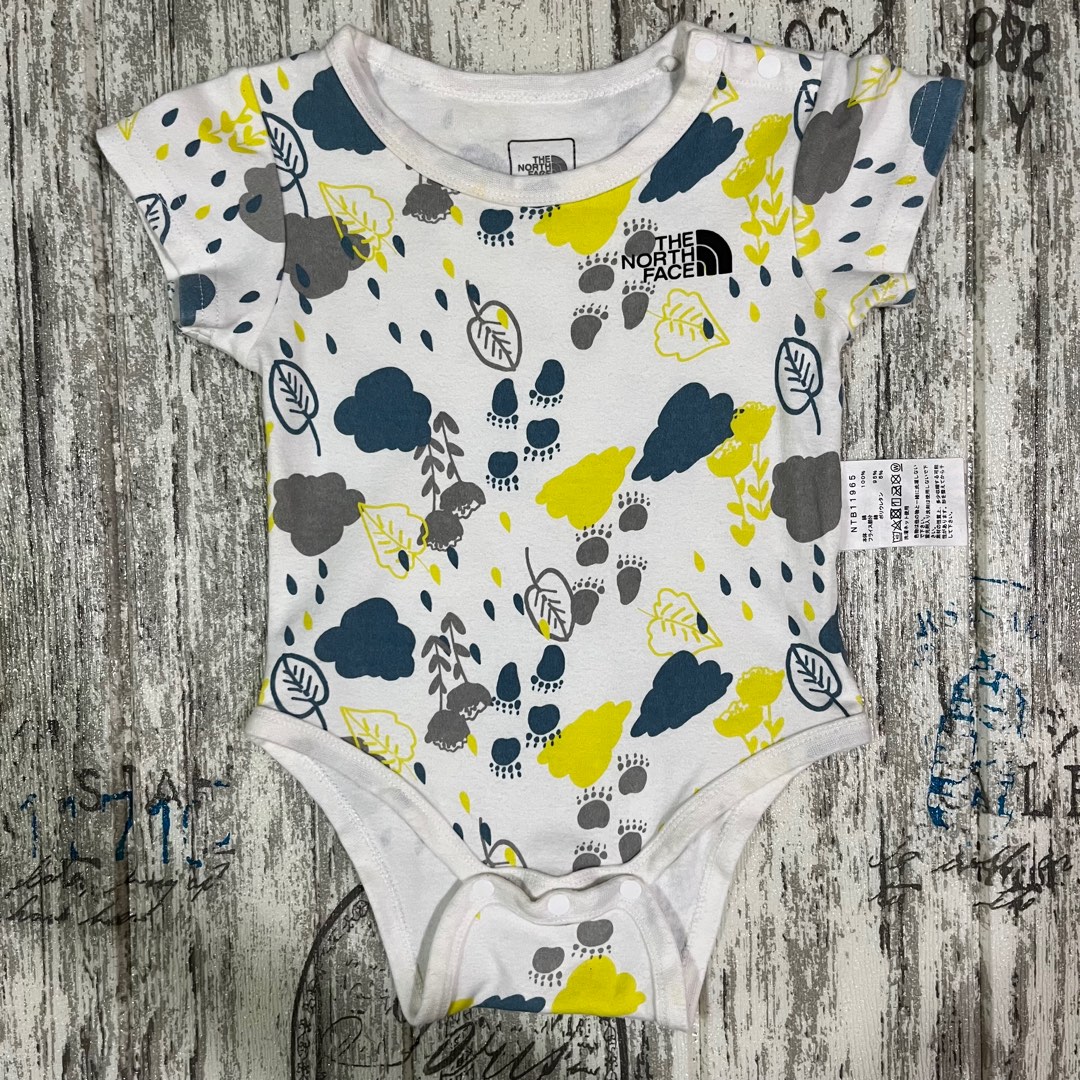 North face outlet baby bodysuit