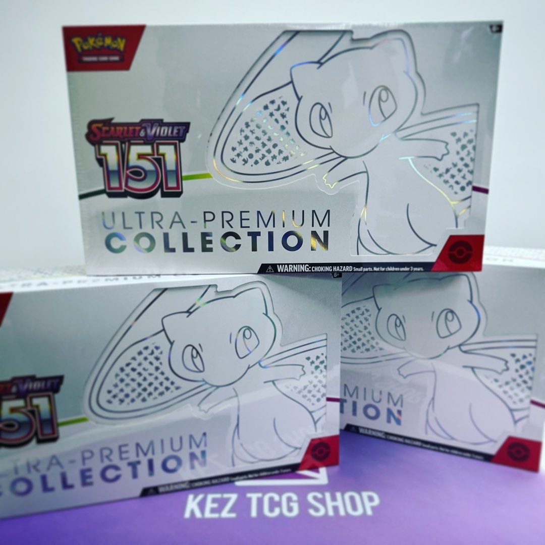 現貨] 英文PTCG Pokemon TCG SV 3.5 Ultra Premium Collection 151