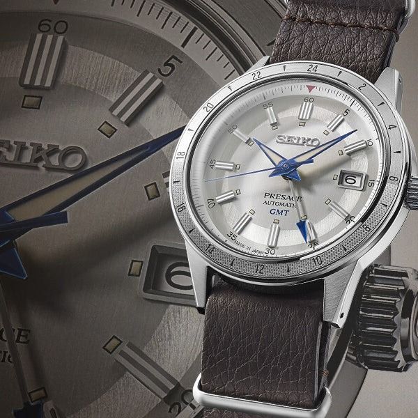 SEIKO PRESAGE STYLE60'S GMT 110TH ANNIVERSARY LIMITED EDITION