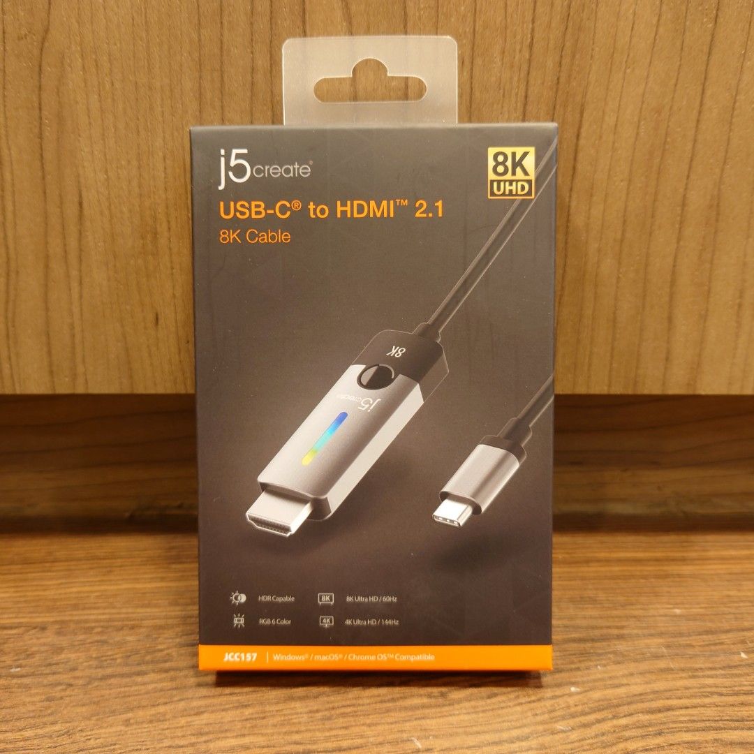 USB-C® to HDMI™ 2.1 8K Cable – j5create