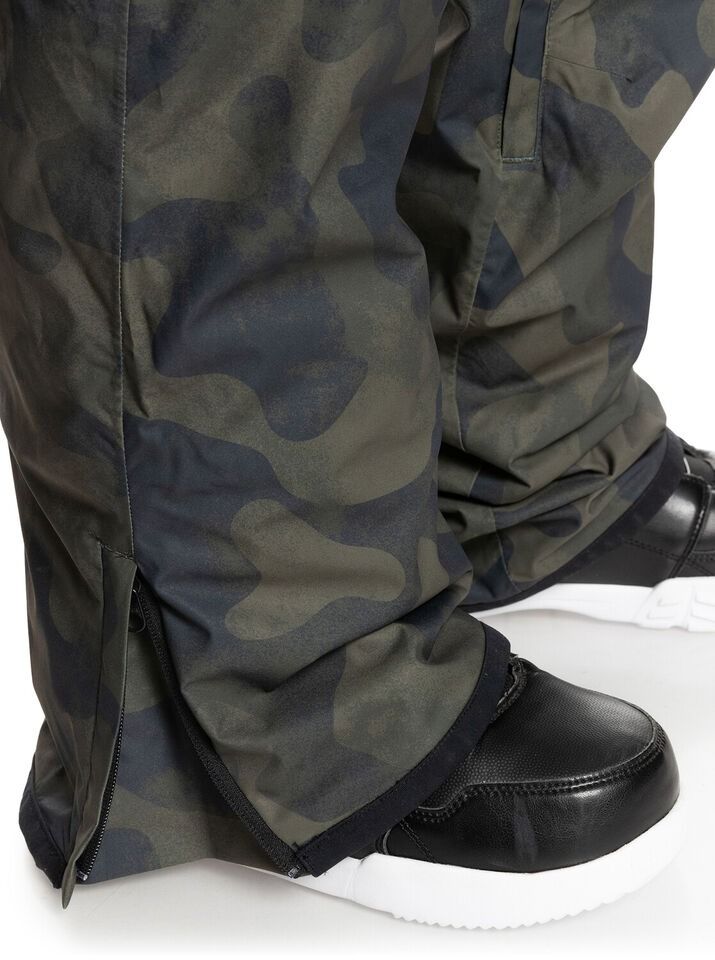 全新Quiksilver Utility Bib pants 有彈性防水/透氣15K/10K 滑雪工人褲