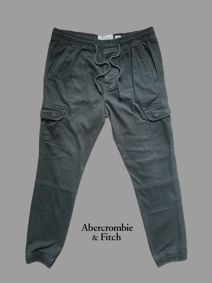 Abercrombie and fitch cargo joggers outlet