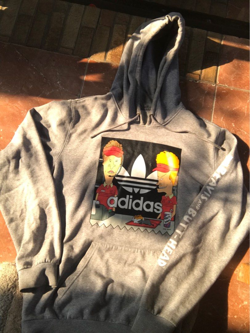 Beavis and deals butthead hoodie adidas