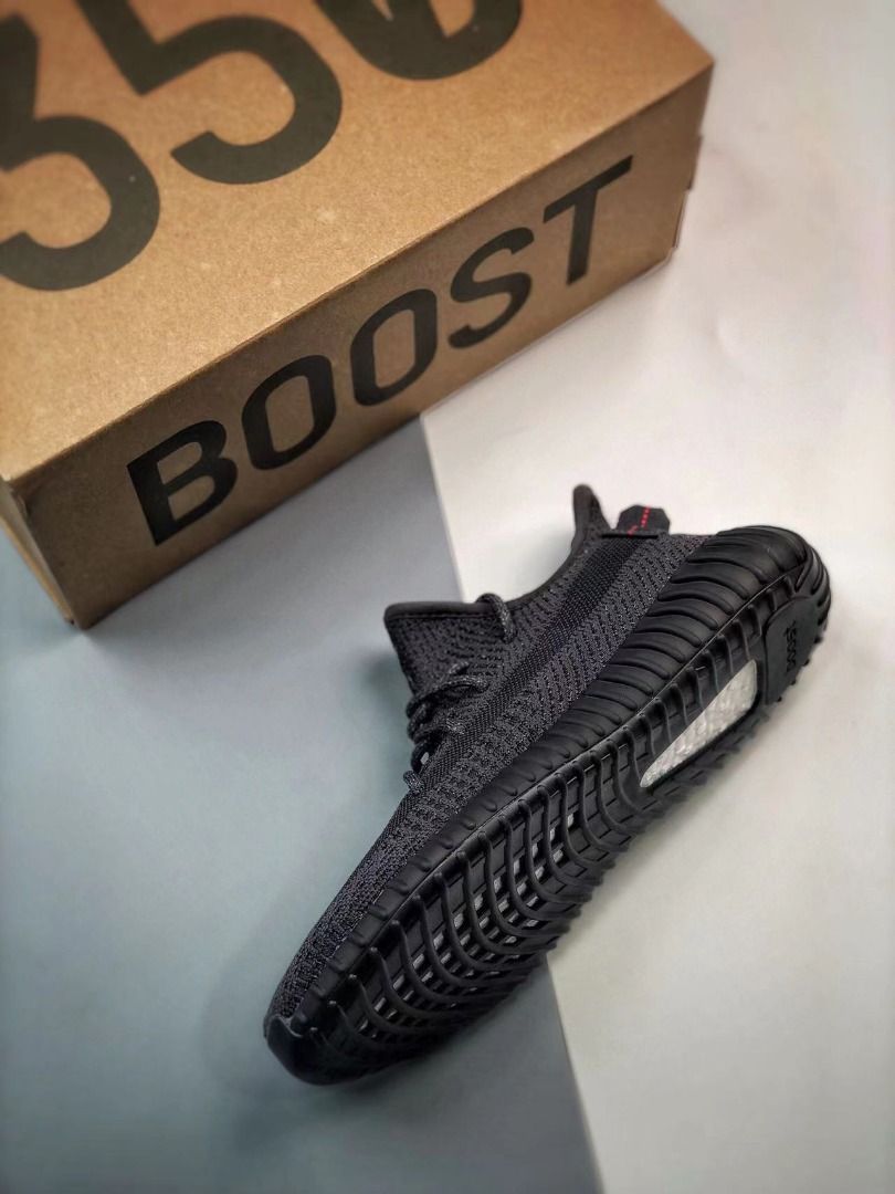 Yeezy 350 v2 black on sale supply