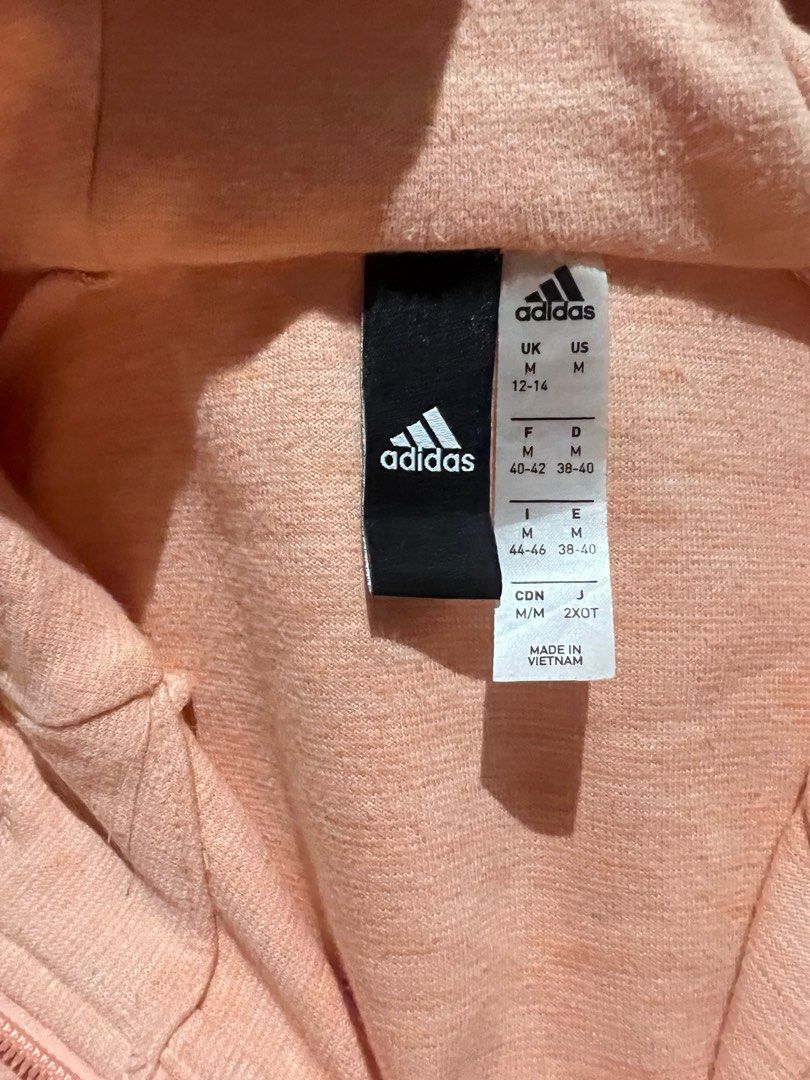 Adidas jacket peach 2025