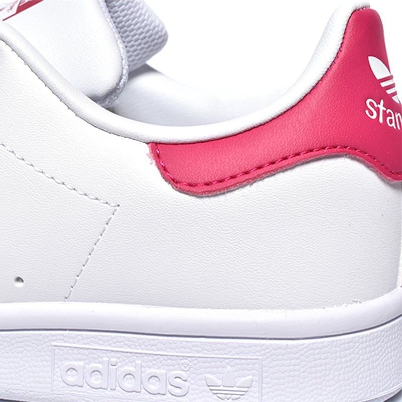 Adidas Stan Smith Sneakers in White Pink J Women s Fashion