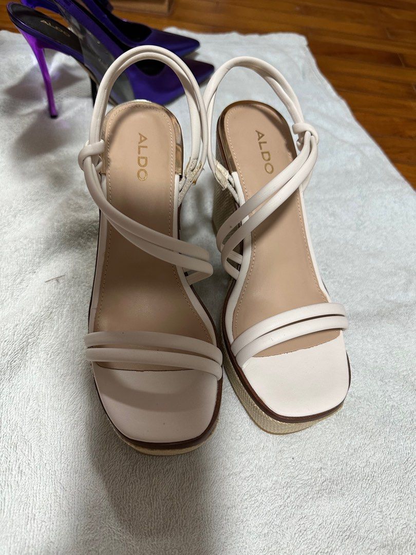 Aldo shoes silver hotsell
