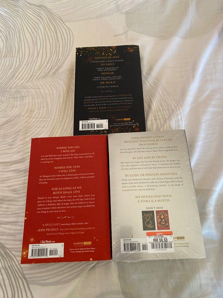 (All for RM40) Serpent & Dove series by Shelby Mahurin, Hobbies & Toys, Books & Magazines