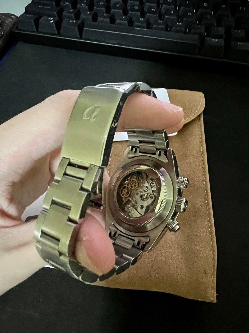 Alpha mechanical chronograph best sale watch