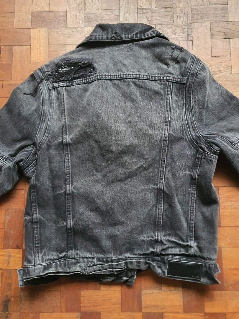 Amiri MX2 Trucker Denim Jacket Men s Fashion Coats Jackets and