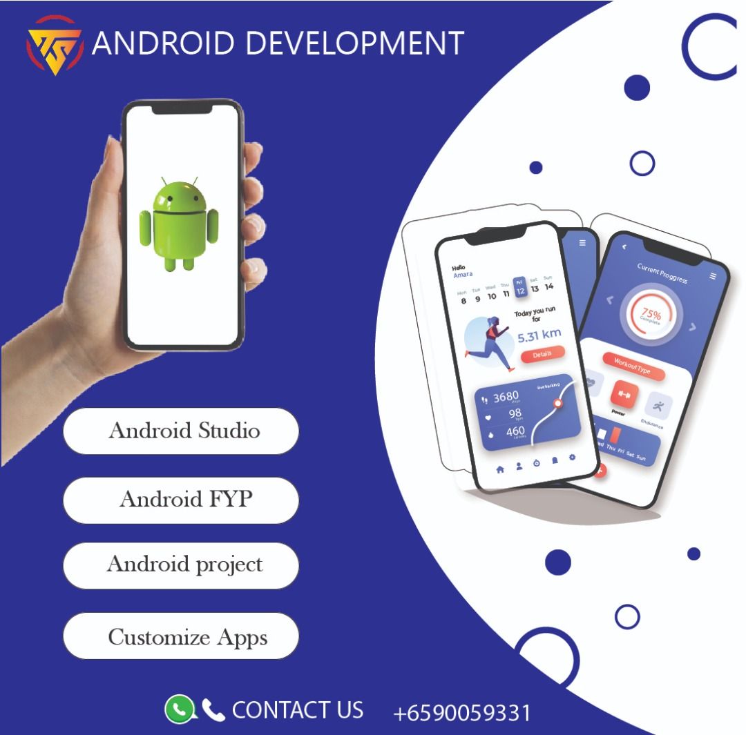 Android App Studio Coding Programming Tuition | Java | Kotlin | School Project Assignment Help Assistance | FYP (Category: IT & Programming) located in Singapore. Submitted by holidaydiffuser (Listing ID 1210334843, Image 1). Description: School Assignment / Final Year Project Assistance: ▶️ Java Native ▶️ Android Studio ▶️ Kotlin ▶️ Fixing Bugs ▶️ Reports in explaining software coding/libraries ▶️ 1:1 online code explanation 💰 Best Price Guaran