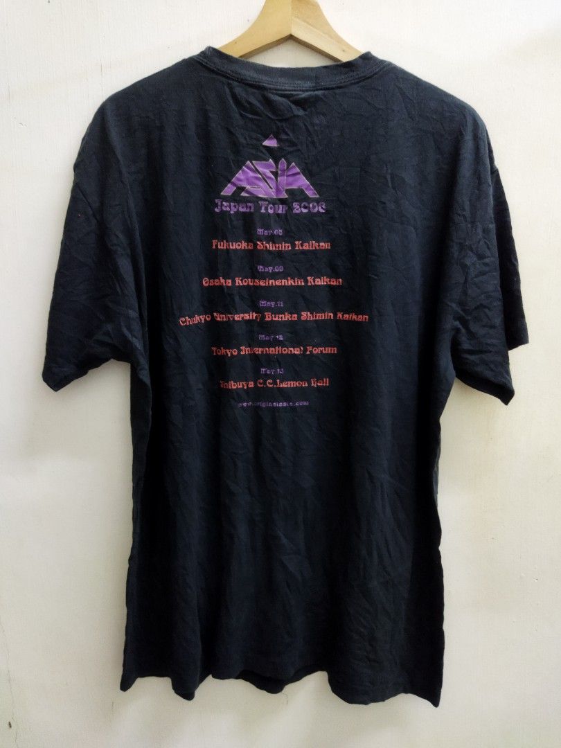 00s ASIA バンドTシャツ Japan Tour 2008 当時物 XL 00s ASIA バンドT