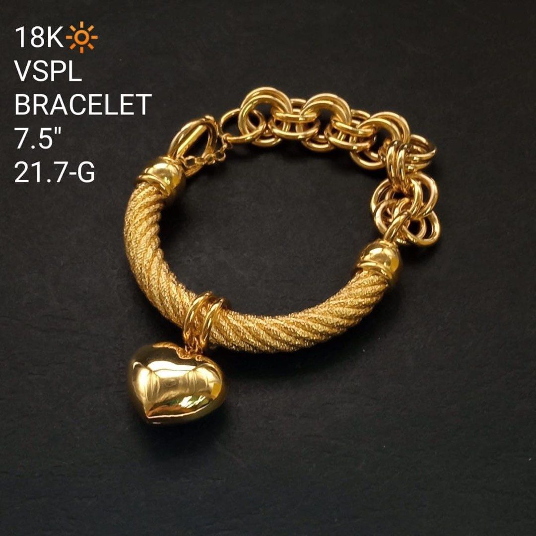 18K LOUIS VUITTON CHARM BRACELET, Women's Fashion, Jewelry & Organizers,  Bracelets on Carousell